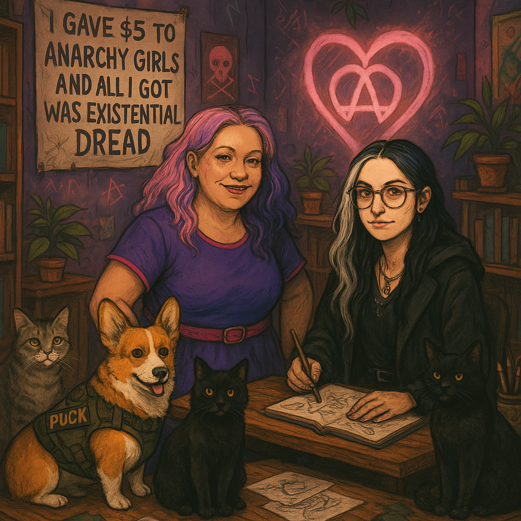Anarchy Girls illustrated crew